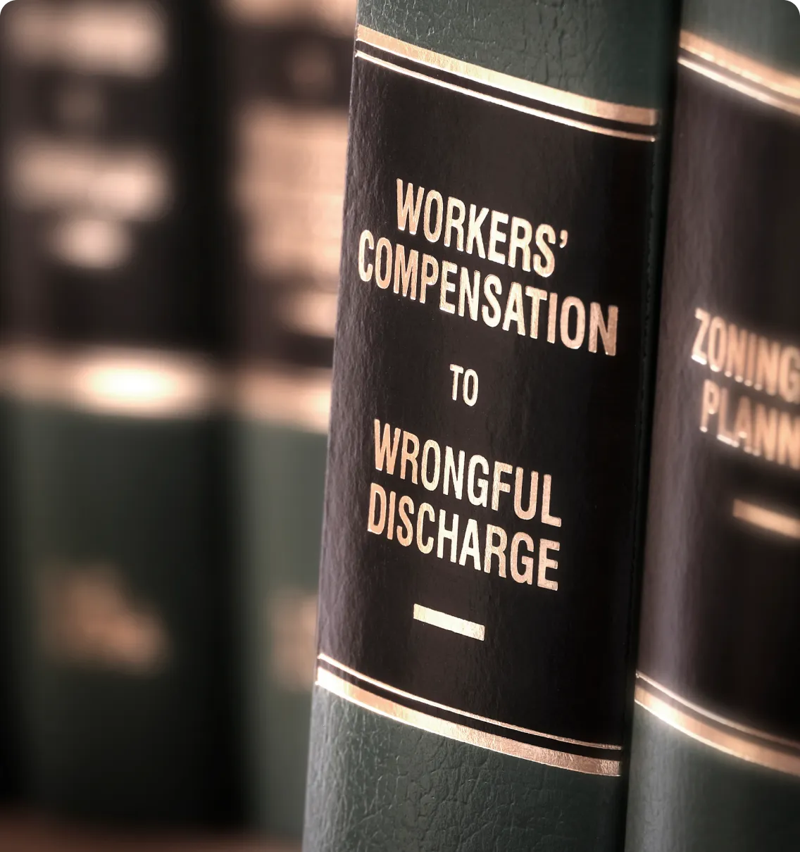 Workers' compensation to wrongful discharge book.